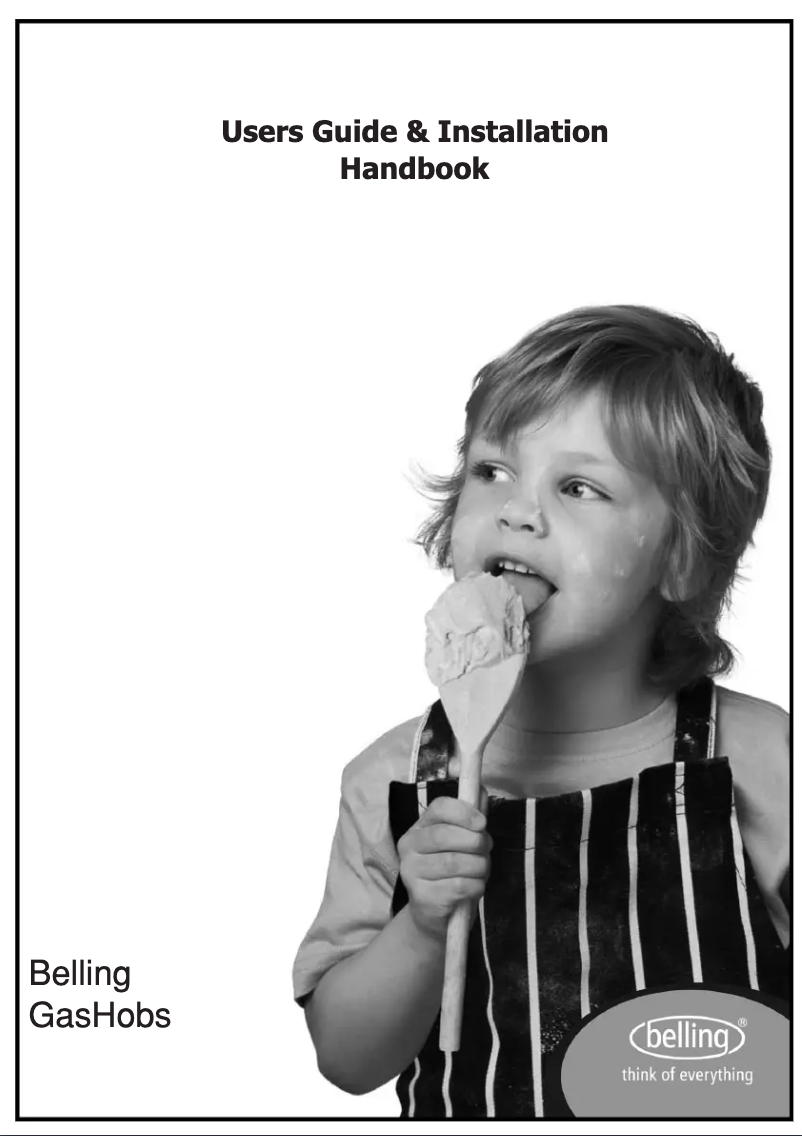 Page n°1 - Manuel utilisateur Belling GHU60GC