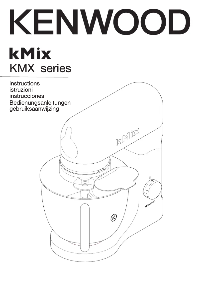 Page 1 de la notice Manuel utilisateur Kenwood KMIX55