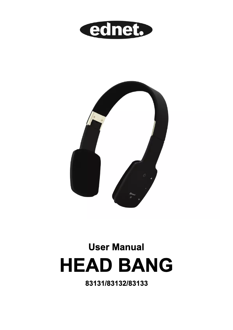 Página 1 del manual Manual de usuario Ednet Head Bang 83132