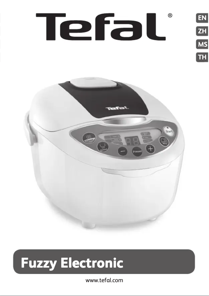 Page n°1 - Manuel utilisateur Tefal Fuzzy Electronic RK703565