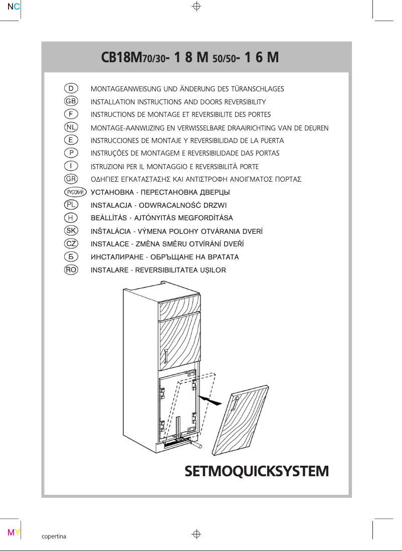 Page n°1 - Manuel utilisateur Smeg CR 326 AP