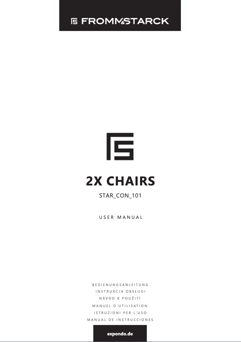 Page 1 de la notice Manuel utilisateur Fromm & Starck STAR_CON_101