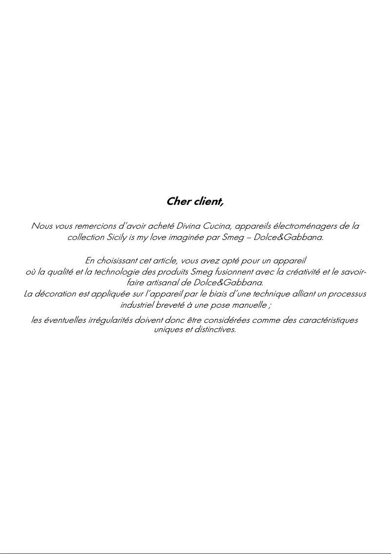 Image de la première page du manuel de l'appareil FAB5RDG