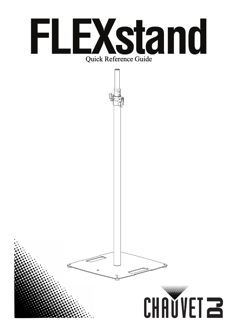 Image de la première page du manuel de l'appareil FLEXstand