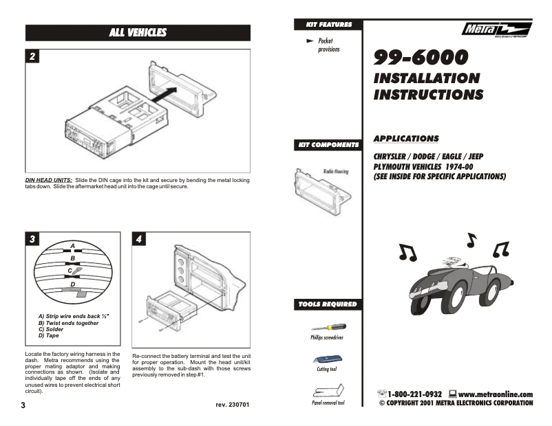 Image de la première page du manuel de l'appareil 99-6000