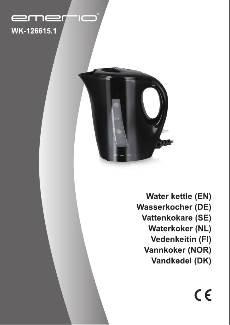 Página 1 del manual Manual de usuario Emerio WK-126615.1