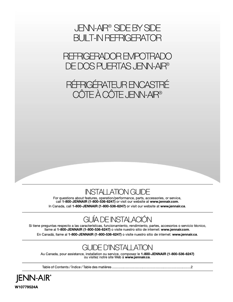 Image de la première page du manuel de l'appareil JS48PPDUDE