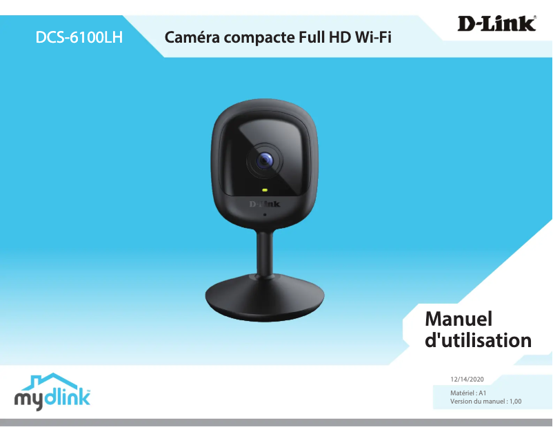 Page 1 de la notice Manuel utilisateur D-Link DCS-6100LH