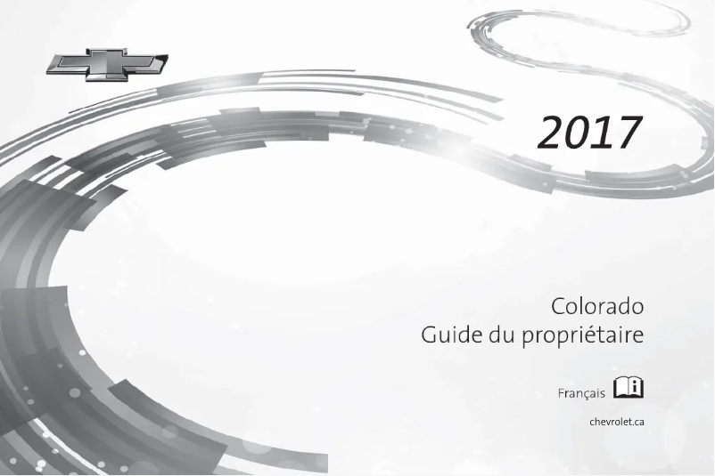 Image de la première page du manuel de l'appareil Colorado (2018)