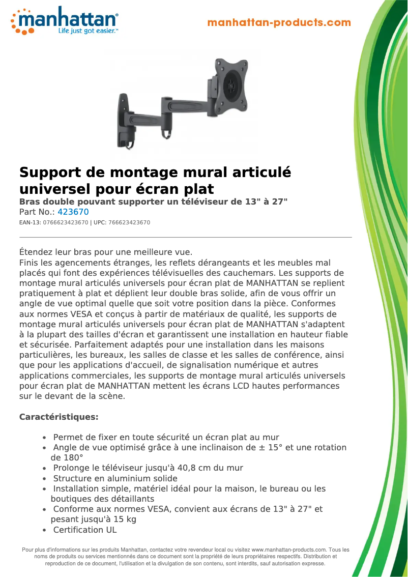 Image de la première page du manuel de l'appareil 423670