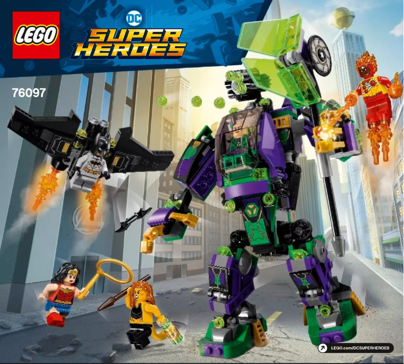 Page 1 de la notice Manuel utilisateur Lego DC Super Heroes 76097
