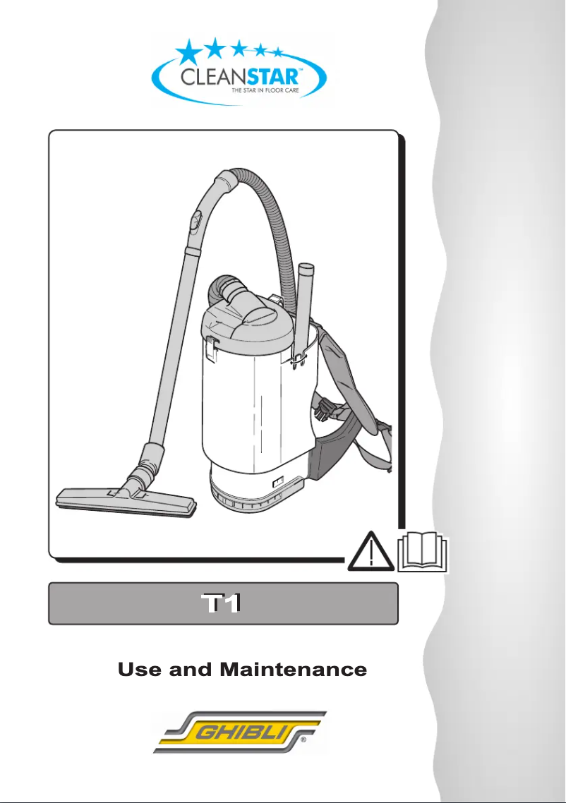 Página 1 del manual Manual de usuario CleanStar Ghibli T1