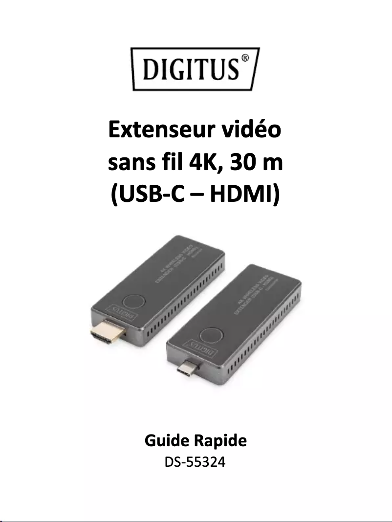 Imagen de la primera página del manual del dispositivo DS-55324