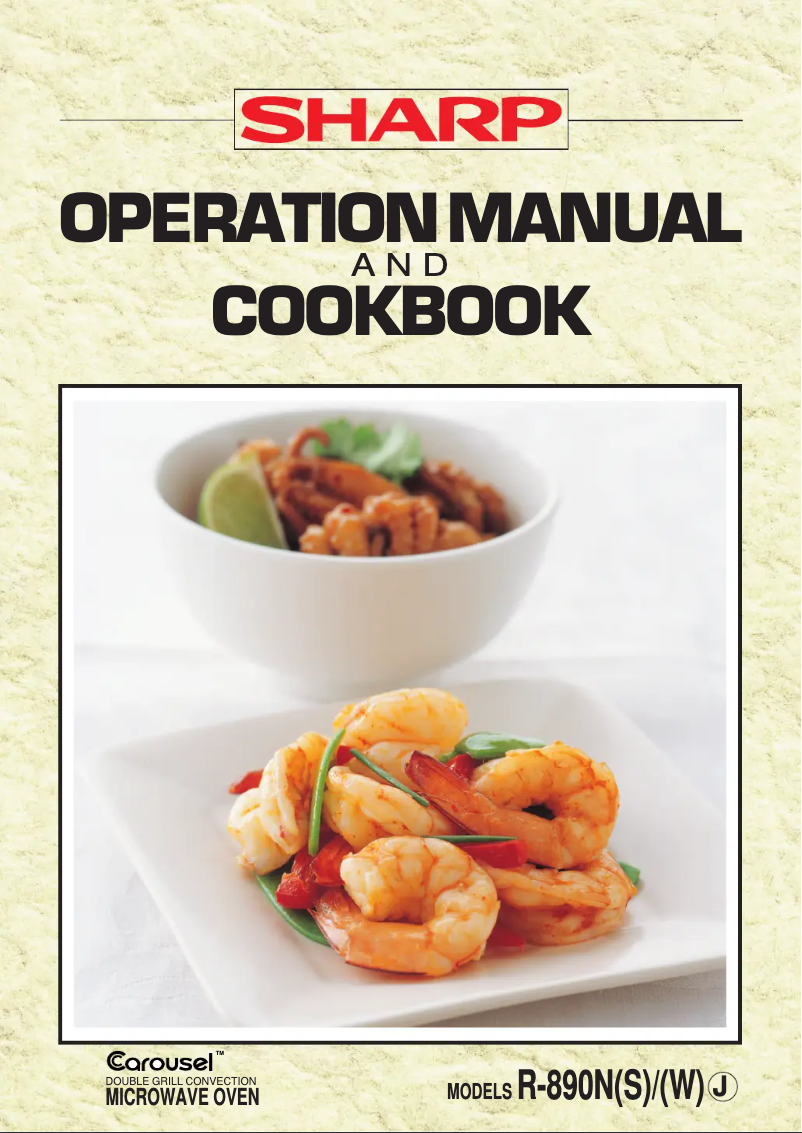 Imagen de la primera página del manual del dispositivo R-890EW