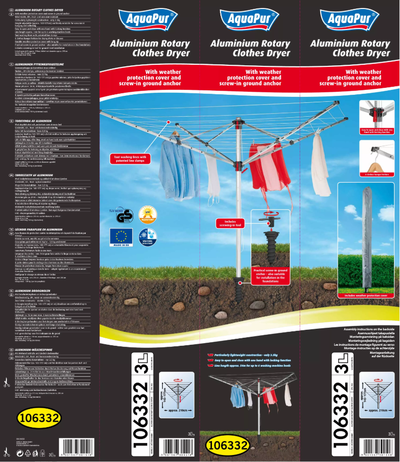 Page n°1 - Manuel utilisateur AquaPur IAN 68689