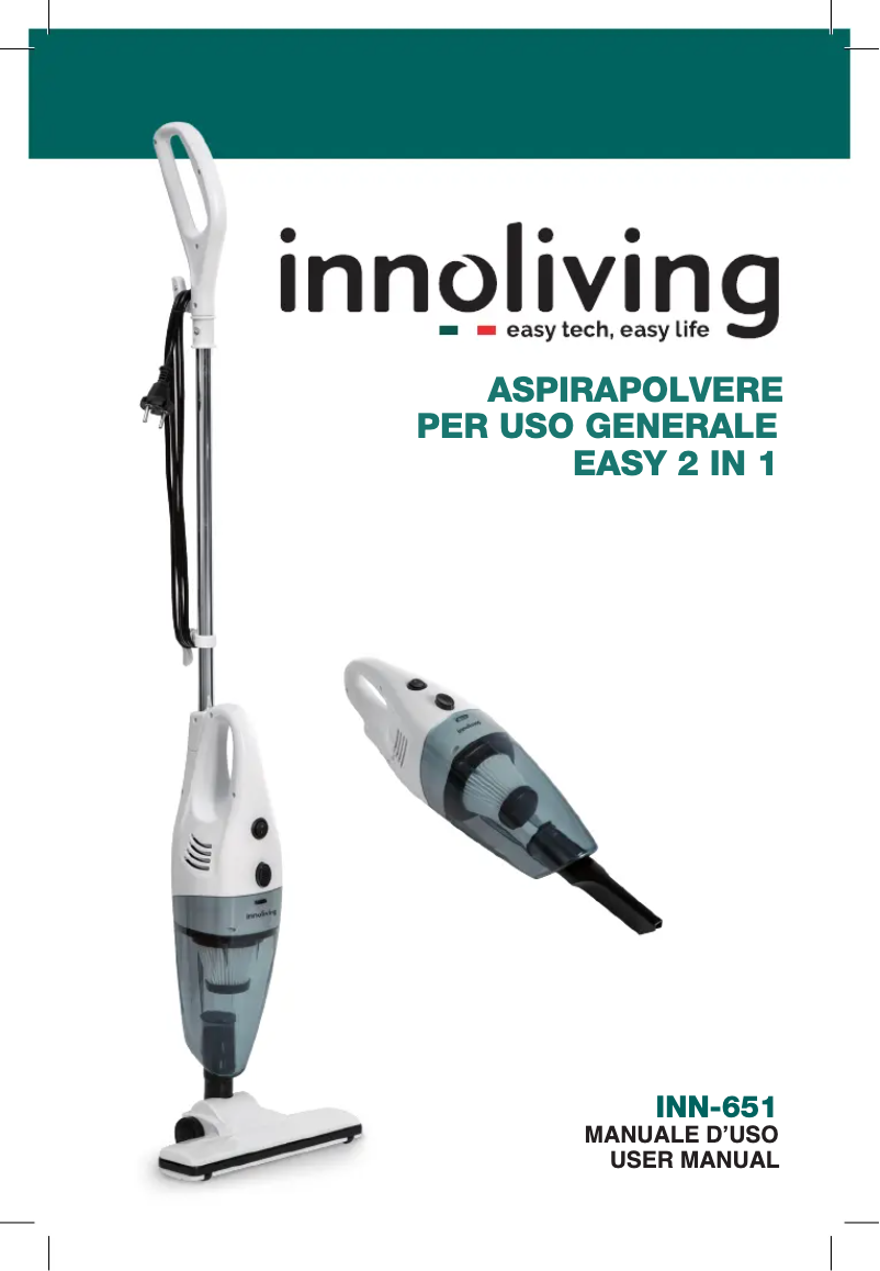 Página 1 del manual Manual de usuario Innoliving INN-651