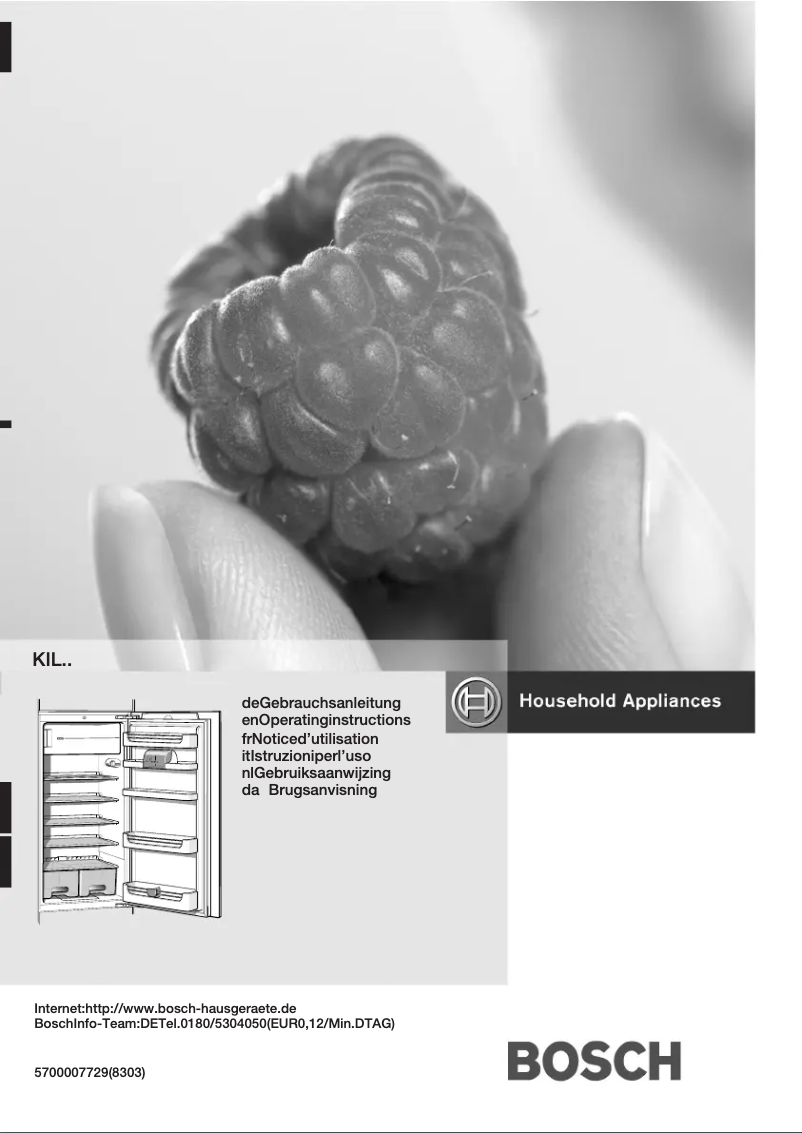 Page 1 of the manual User Manual Bosch KIL24A51