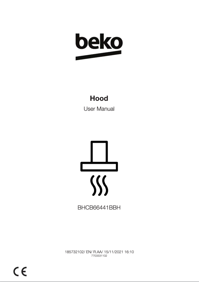 Page 1 de la notice Manuel utilisateur Beko HCB63741