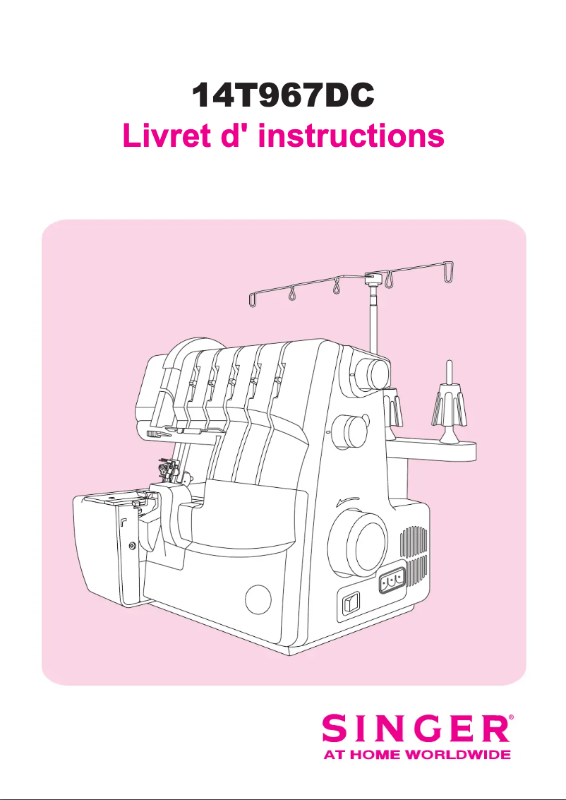 Image de la première page du manuel de l'appareil 14T967DC