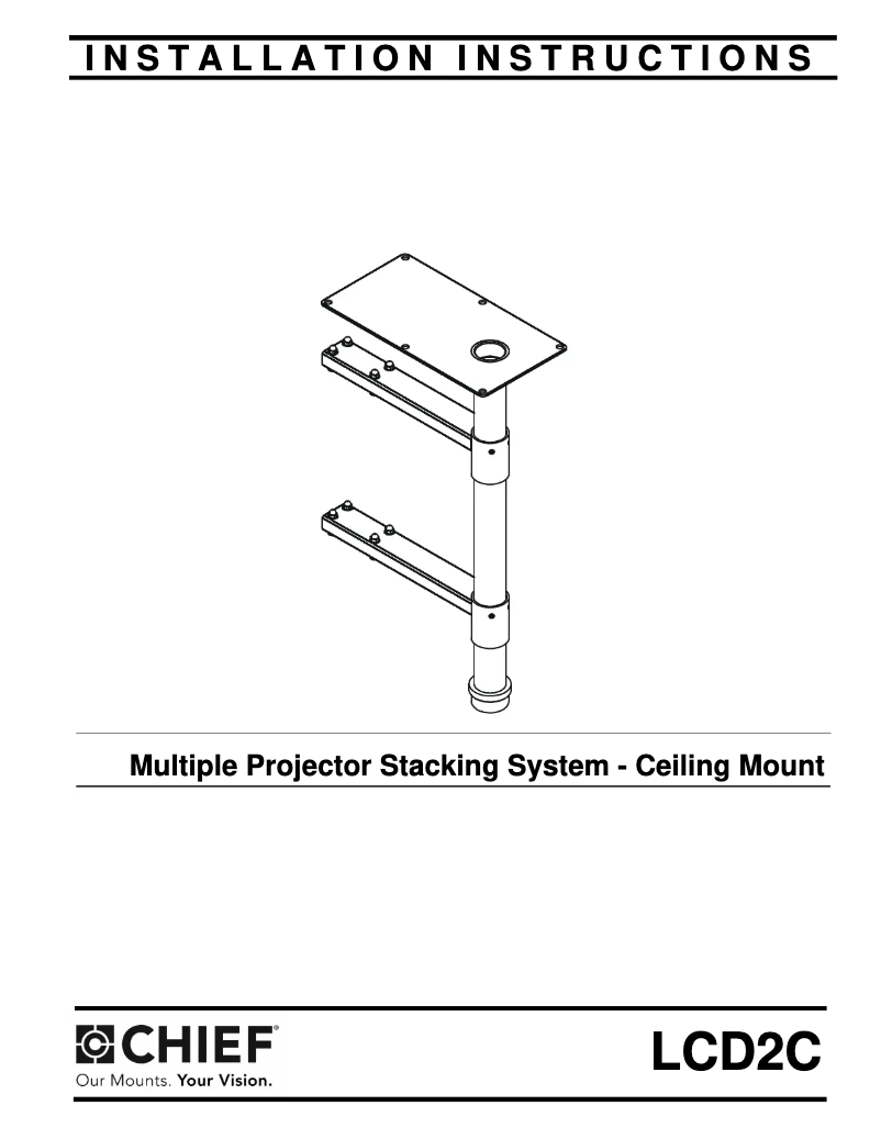 Image de la première page du manuel de l'appareil LCD2C
