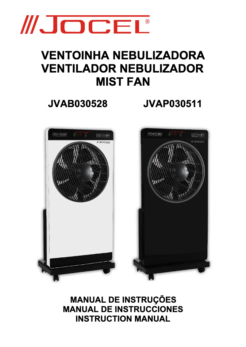 Page n°1 - Manuel utilisateur Jocel JVAP030528