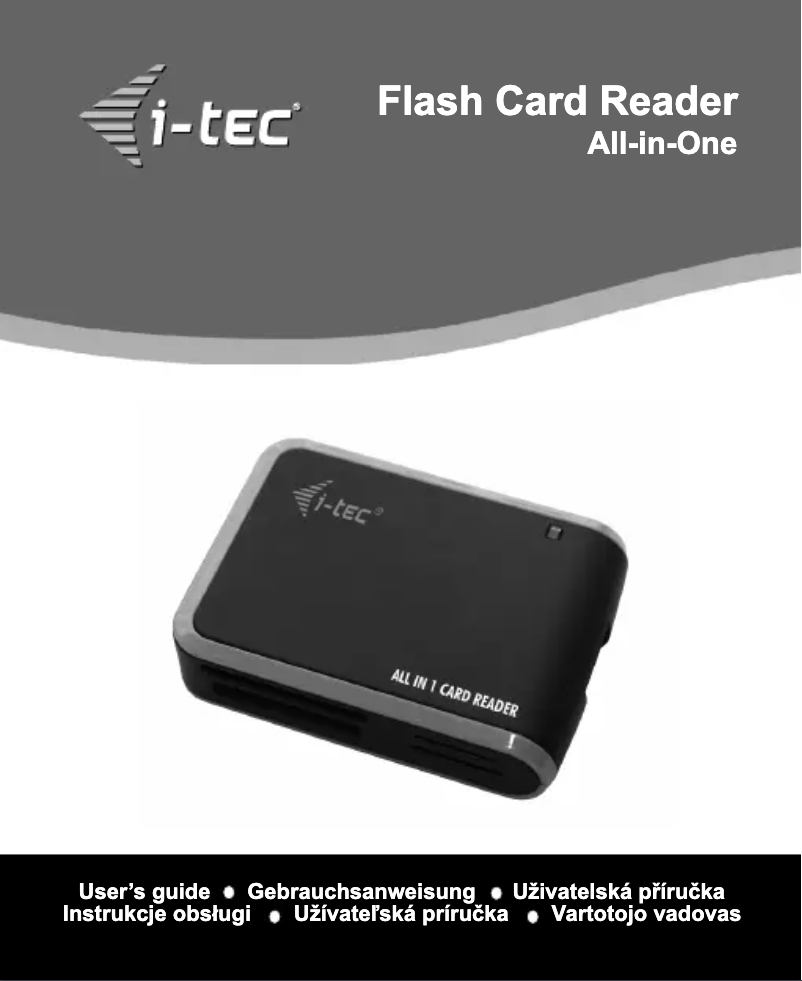 Página 1 del manual Manual de usuario i-TEC USBALL3