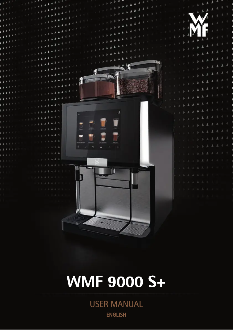 Page n°1 - Manuel utilisateur WMF 9000 S+