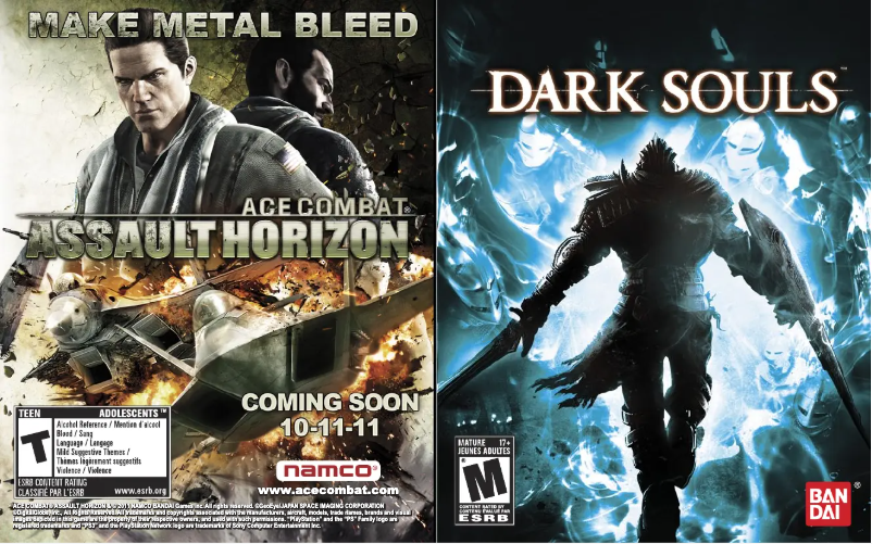 Page 1 de la notice Manuel utilisateur Sony Dark Souls (PS3)