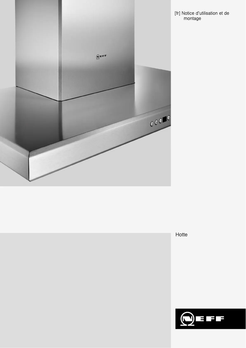 Page 1 de la notice Mode d'emploi Neff D76SH52N0