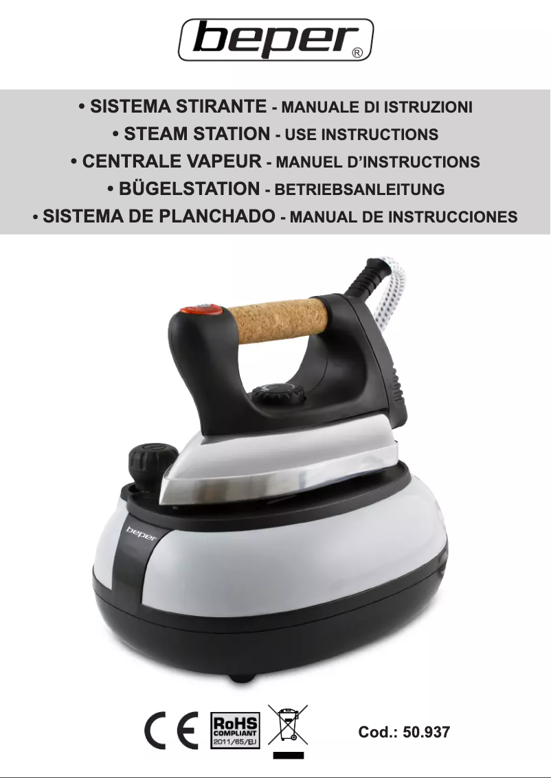 Image de la première page du manuel de l'appareil 50.937