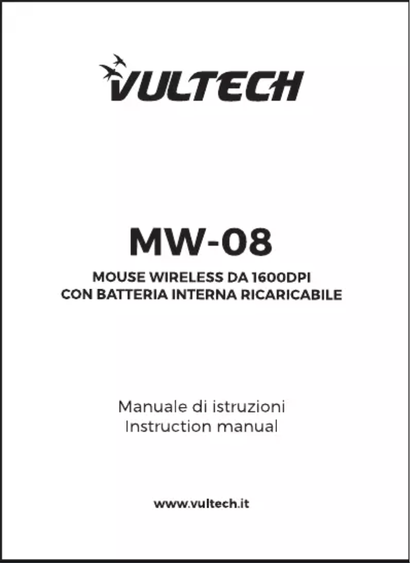 Page 1 de la notice Manuel utilisateur Vultech MW-08