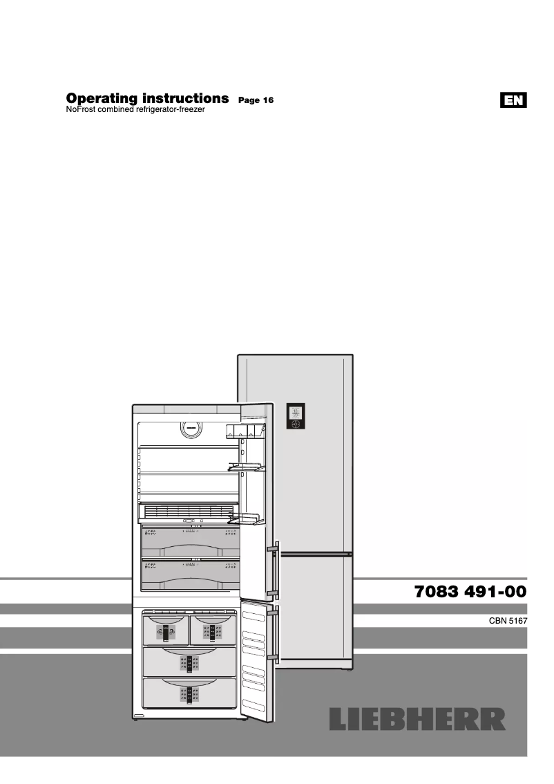 Image de la première page du manuel de l'appareil CBNPes 5167