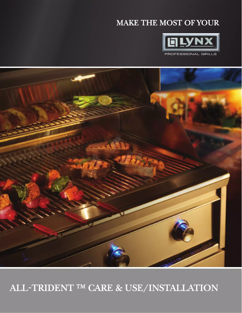 Page n°1 - Manuel utilisateur Lynx Professional L36ATR