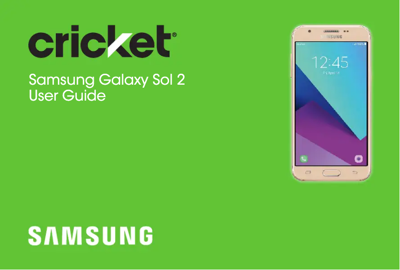 Page n°1 - Manuel utilisateur Samsung Galaxy Sol 2