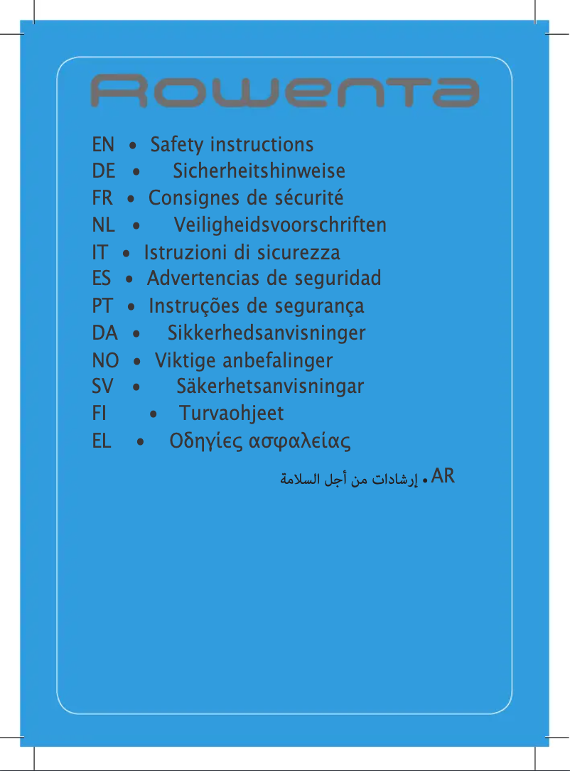 Image de la première page du manuel de l'appareil DW4110