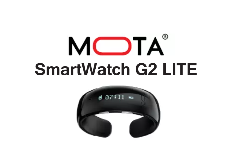 Image de la première page du manuel de l'appareil G2 LITE