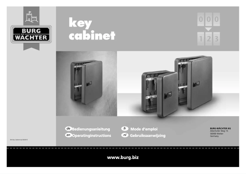 Image de la première page du manuel de l'appareil KC 20 C