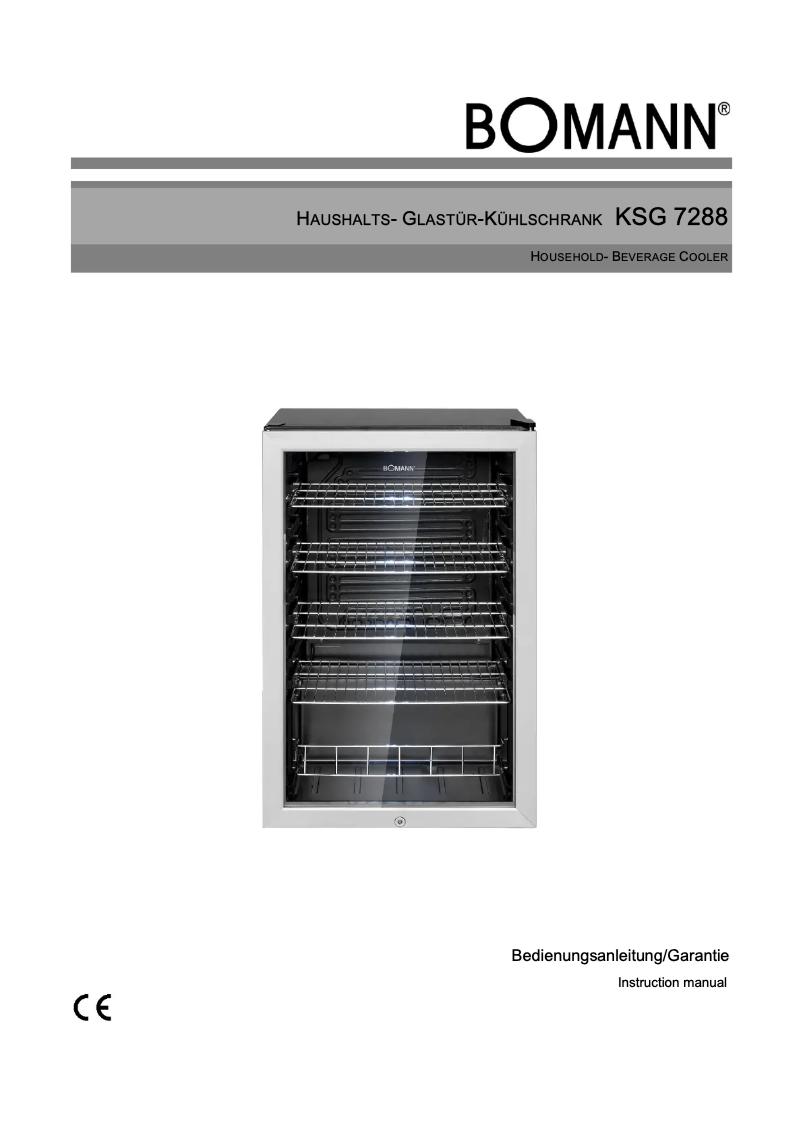 Image de la première page du manuel de l'appareil KSG 7288