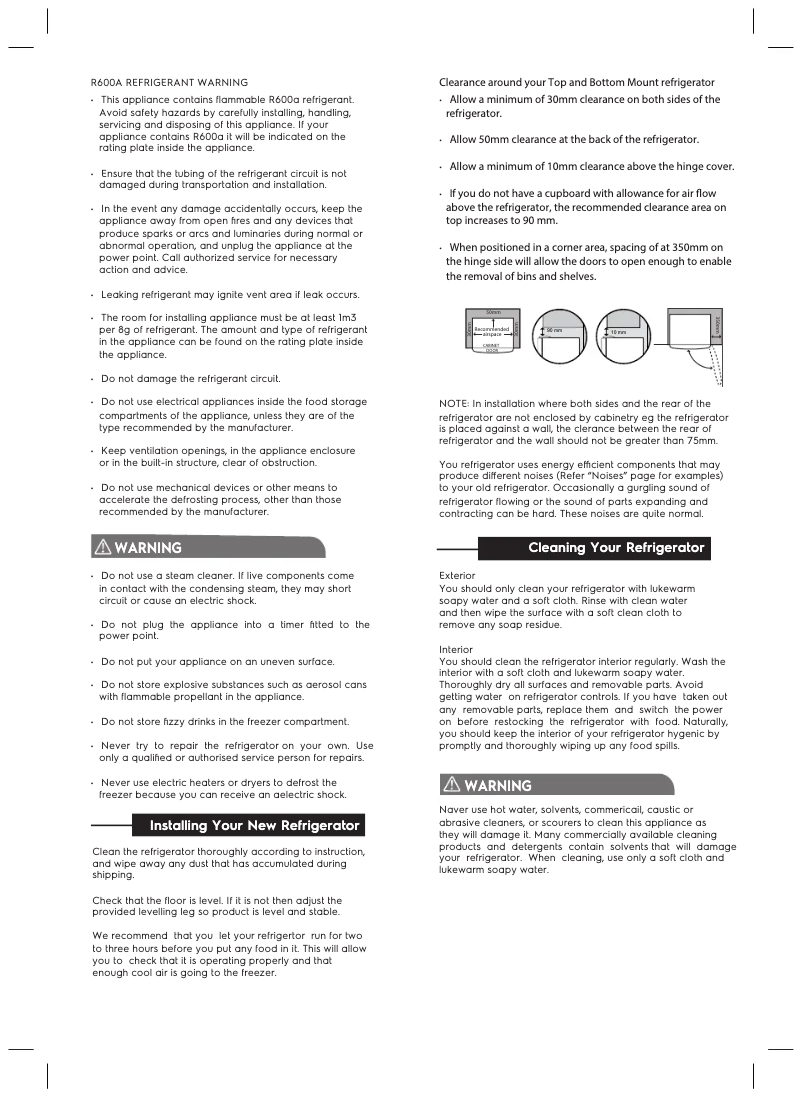 Page 1 de la notice Guide d'installation Electrolux ETB2802H