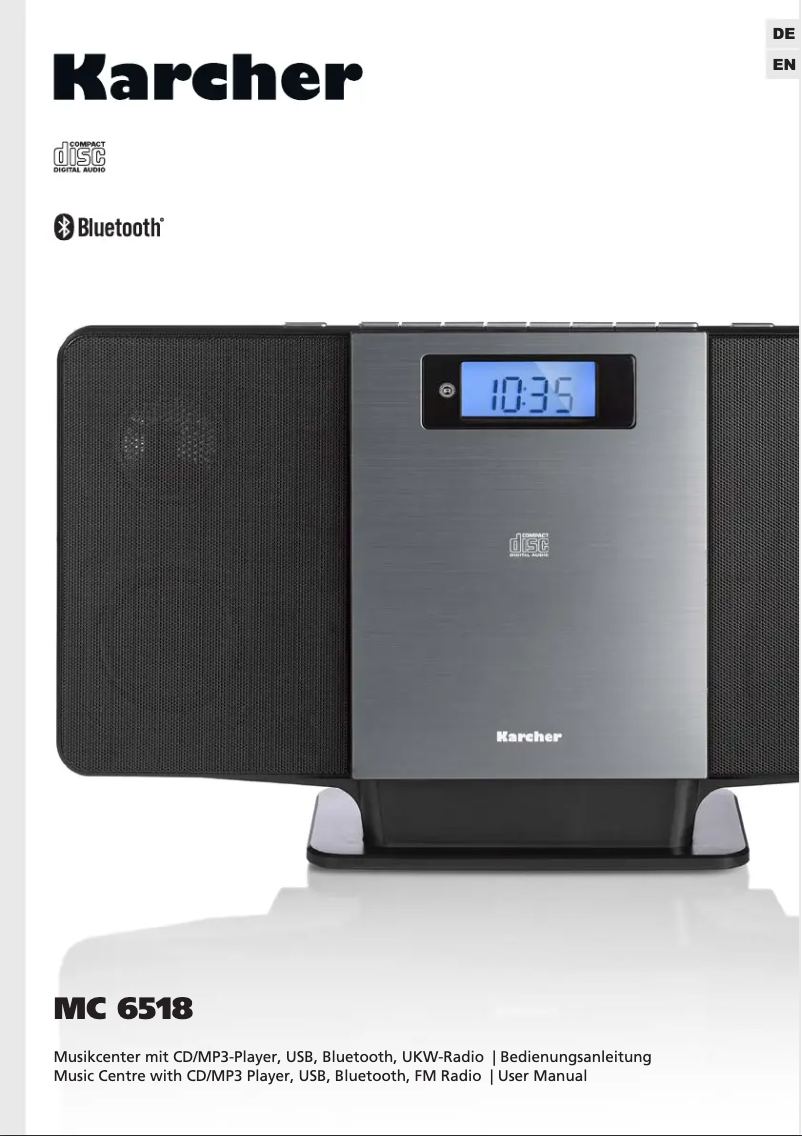 Image de la première page du manuel de l'appareil MC 6518