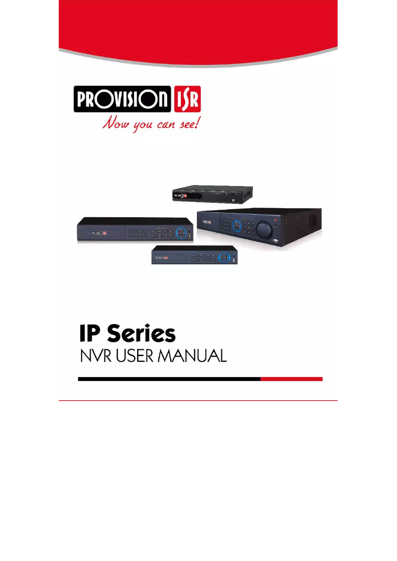 Page n°1 - Manuel utilisateur Provision-ISR SA-8200AHD-1(MM)