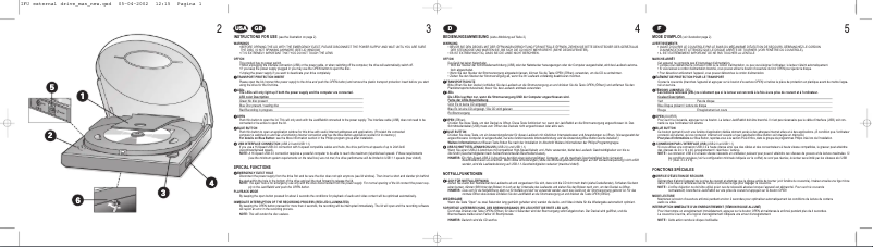 Page n°1 - Manuel utilisateur Philips JR24CDRWK-00