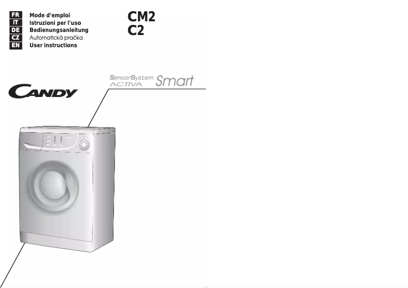 Page 1 de la notice Manuel utilisateur Candy CM2