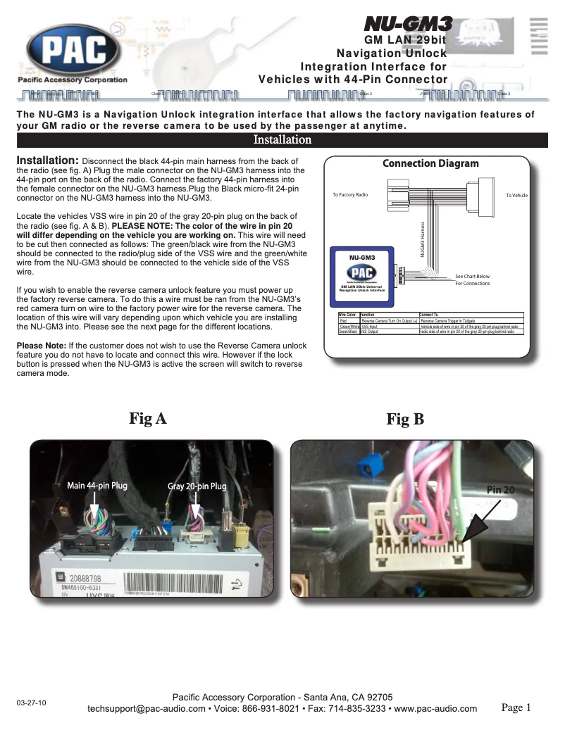 Page 1 de la notice Manuel utilisateur PAC NU-GM3