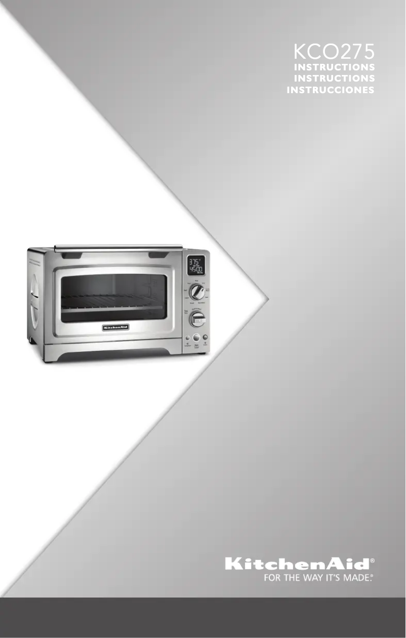 Image de la première page du manuel de l'appareil KCO275OB