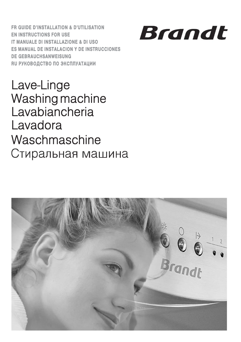 Page 1 de la notice Manuel utilisateur Brandt BWT6410E