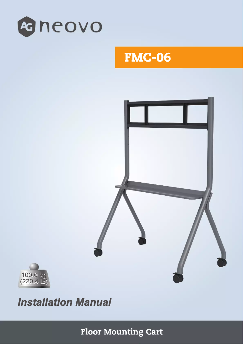 Page 1 de la notice Mode d'emploi AG Neovo FMC-06