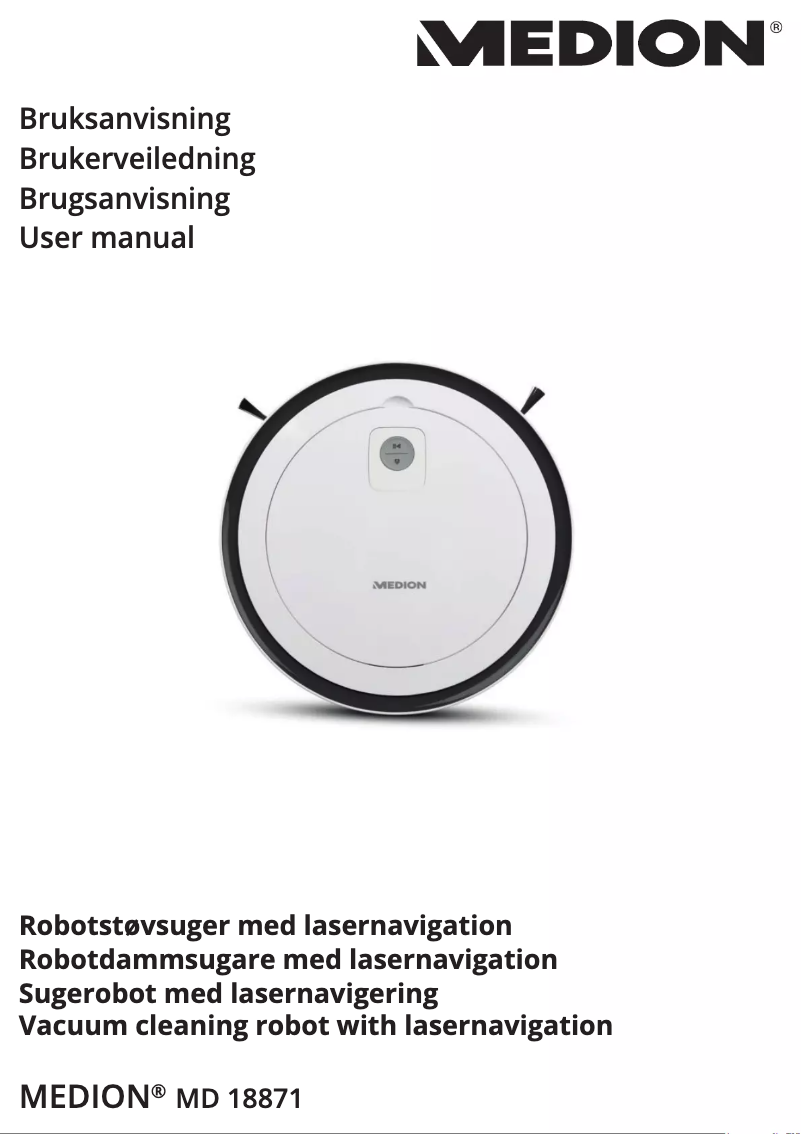 Image de la première page du manuel de l'appareil MD 18871