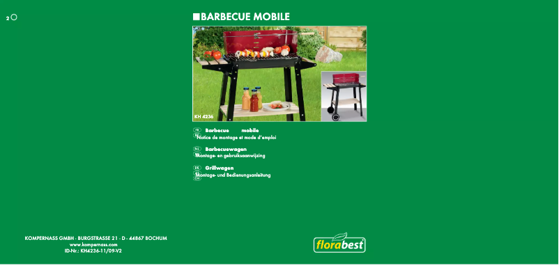 Page n°1 - Manuel utilisateur Florabest KH 4236
