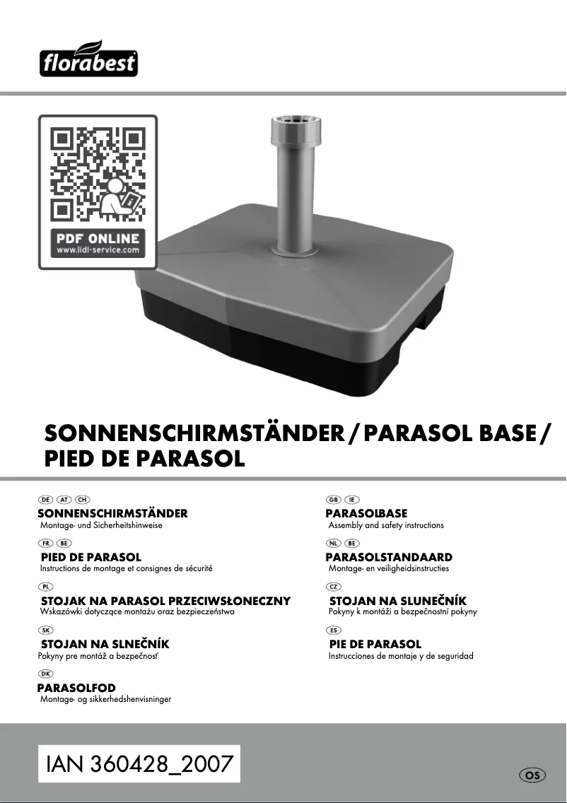 Image de la première page du manuel de l'appareil IAN 360428